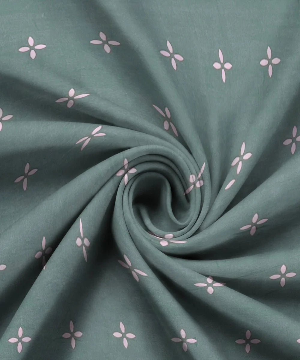 Midnight Blossom King Size Bedsheet With 2 Pillow Cover