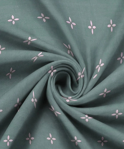 Midnight Blossom King Size Bedsheet With 2 Pillow Cover