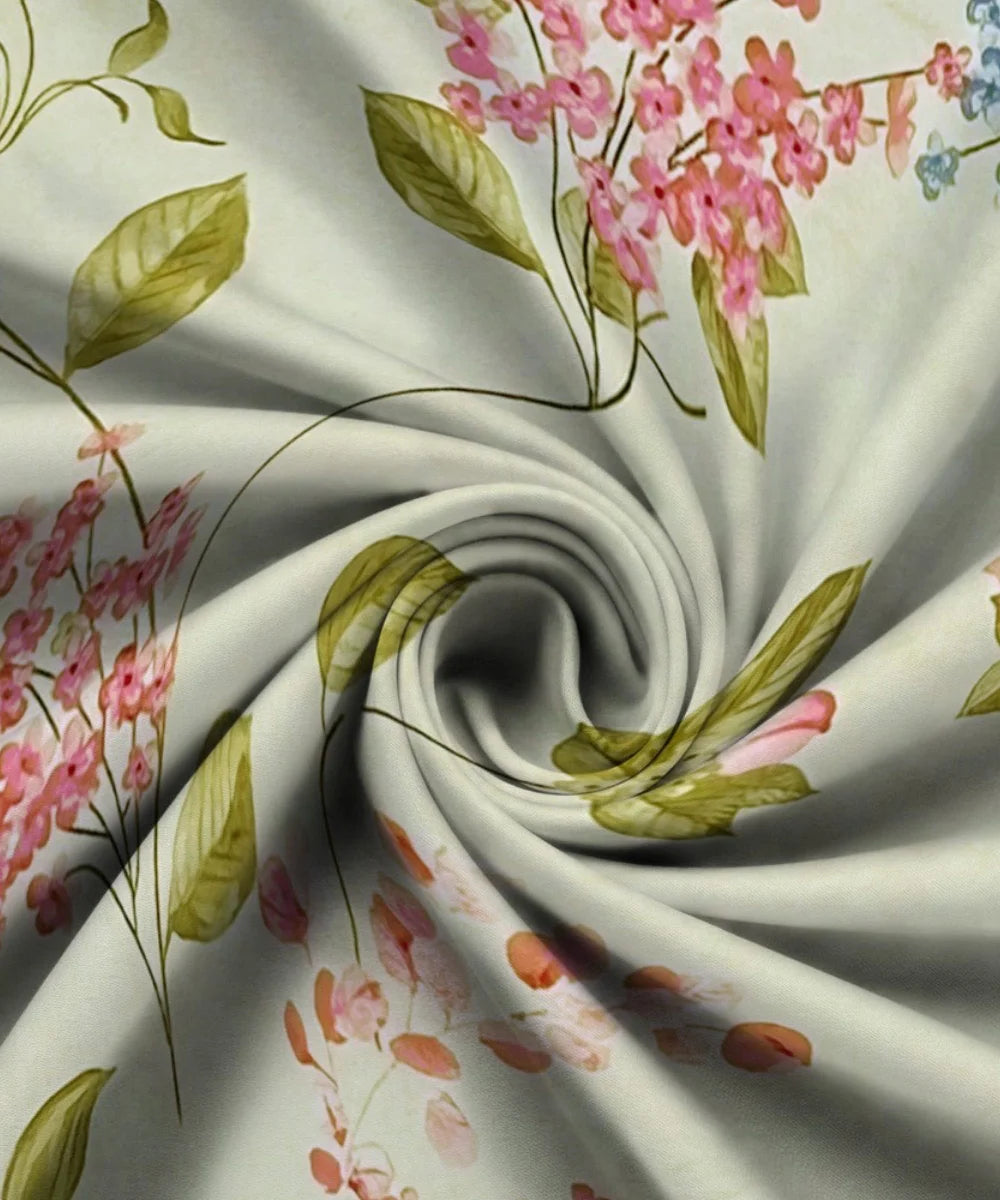 Garden Breeze King Size Bedsheet With 2 Pillow Cover