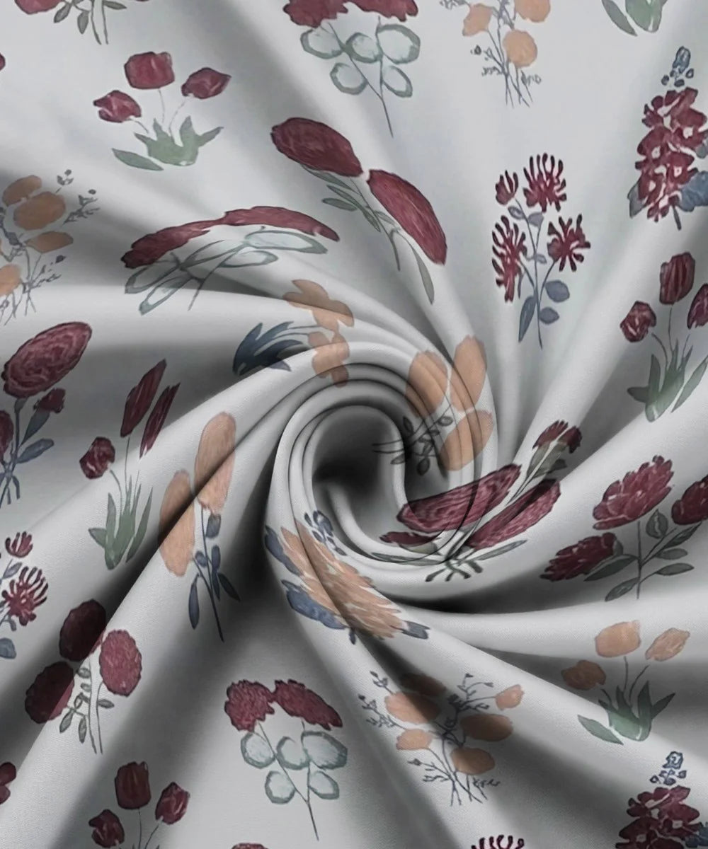 Autumn Bloom Flat Bedsheet With Pillow Covers