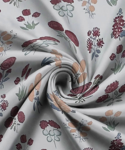 Autumn Bloom Flat Bedsheet With Pillow Covers