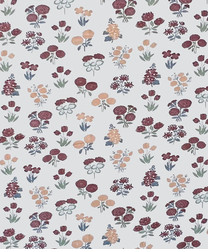 Autumn Bloom Flat Bedsheet With Pillow Covers