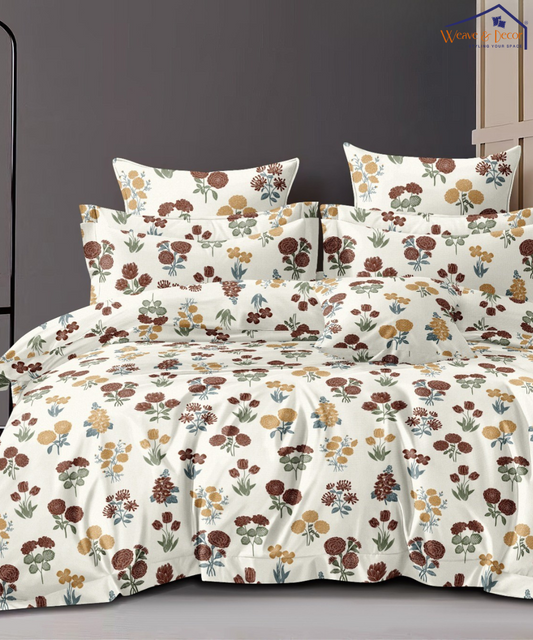 Brown  single fitted bedsheets 