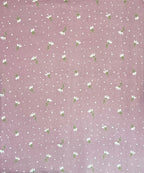 Polka Blossom King Size Bedsheet With 2 Pillow Cover