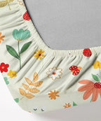 Sunny MeadowKing Size Bedsheet With 2 Pillow Cover