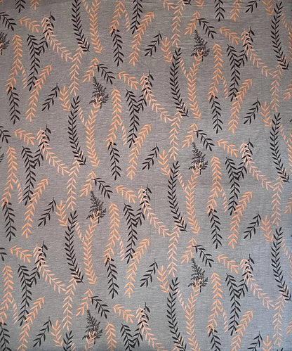 Urban LeafKing Size Bedsheet With 2 Pillow Cover