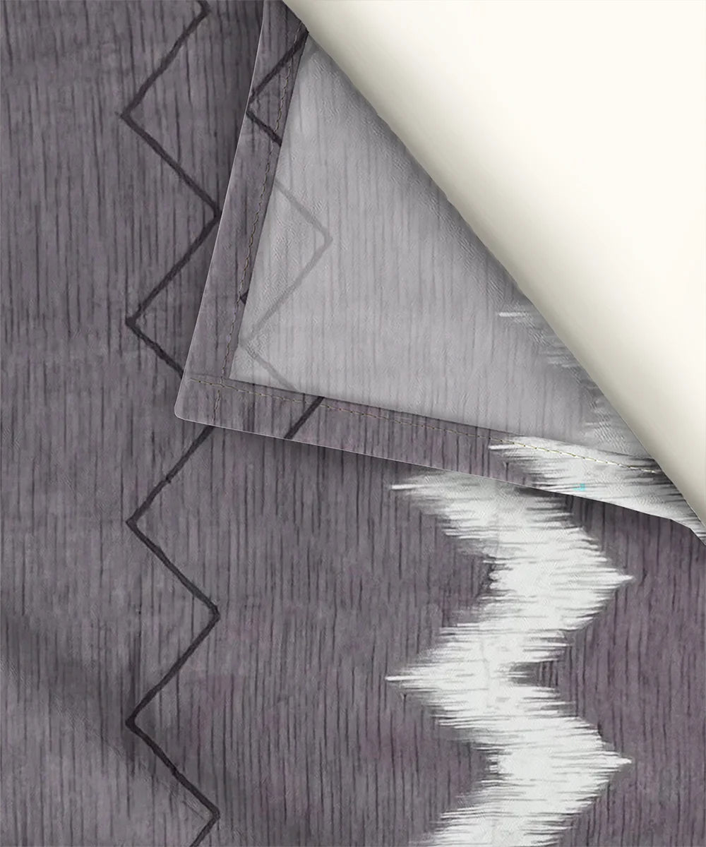 Midnight Wave Flat Bedsheet With Pillow Covers