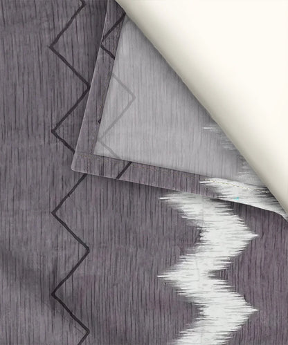 Midnight Wave Flat Bedsheet With Pillow Covers
