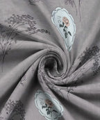 Rustic Grace Flat Bedsheet With Pillow Covers
