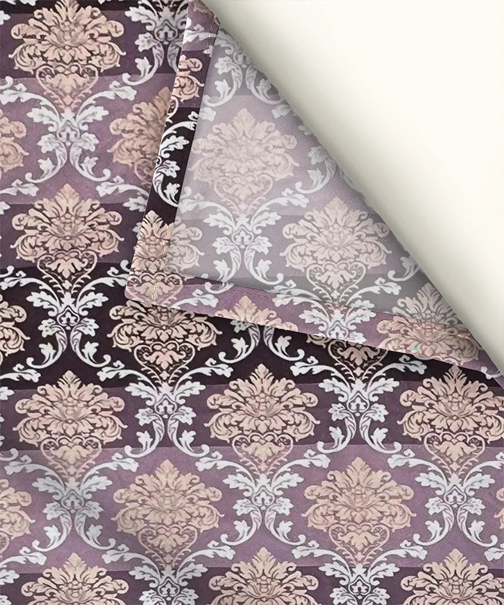 Royal Amethyst Flat Bedsheet With Pillow Covers