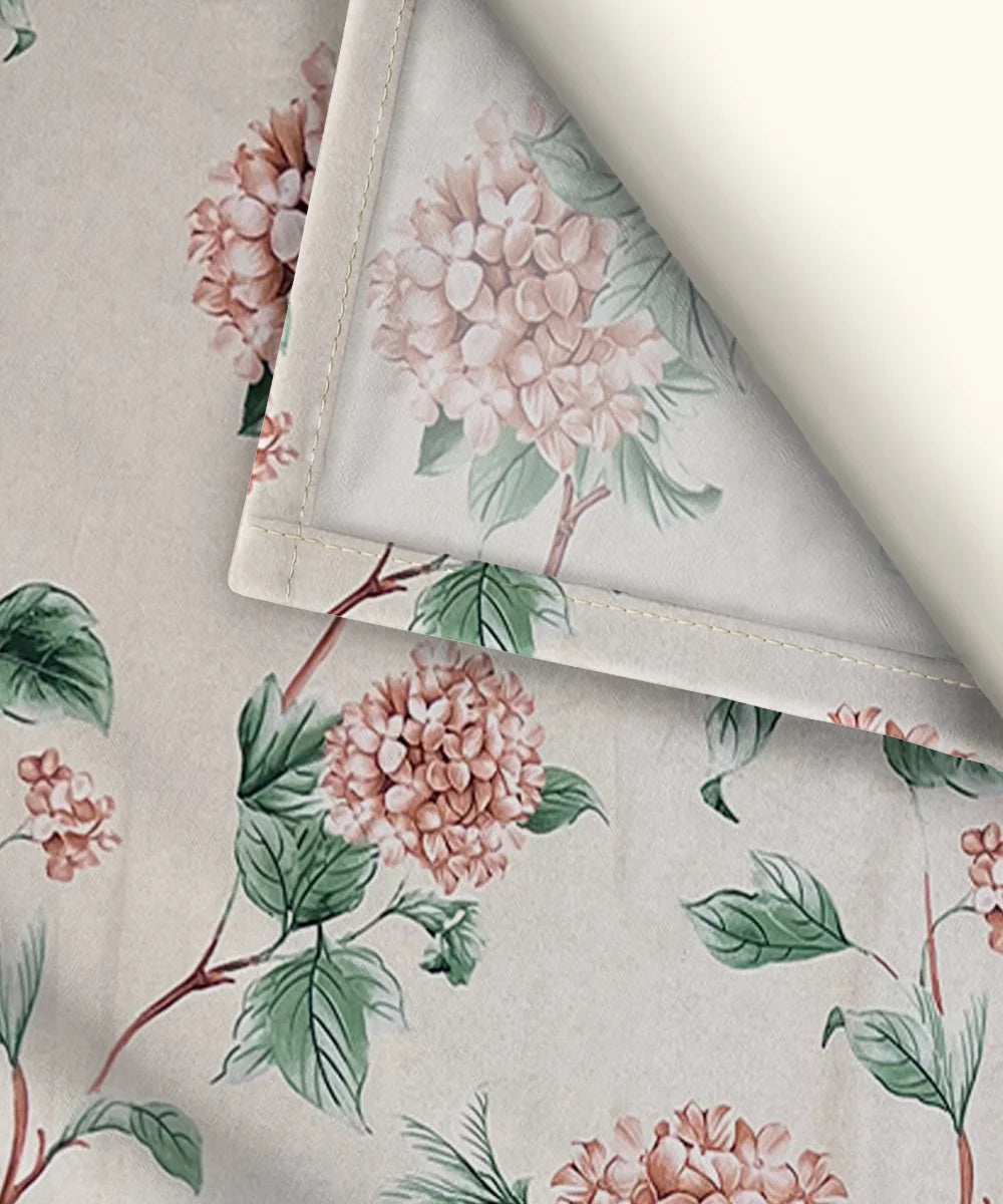 Classic Garden Flat Bedsheet With Pillow Covers