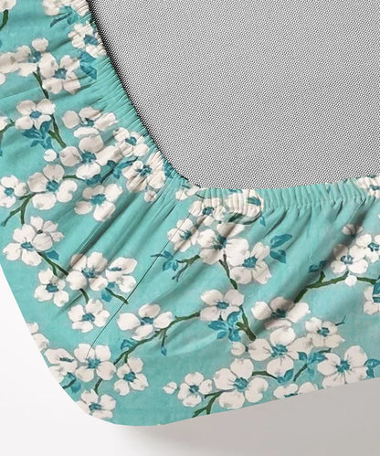 Morning Dew Flat Bedsheet With Pillow Covers