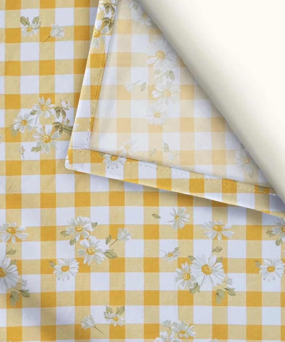 Sunshine DaisyBedsheet With Pillow Covers