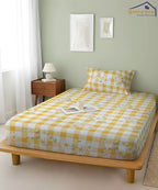 Sunshine DaisyBedsheet With Pillow Covers