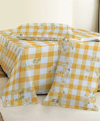 Sunshine DaisyBedsheet With Pillow Covers