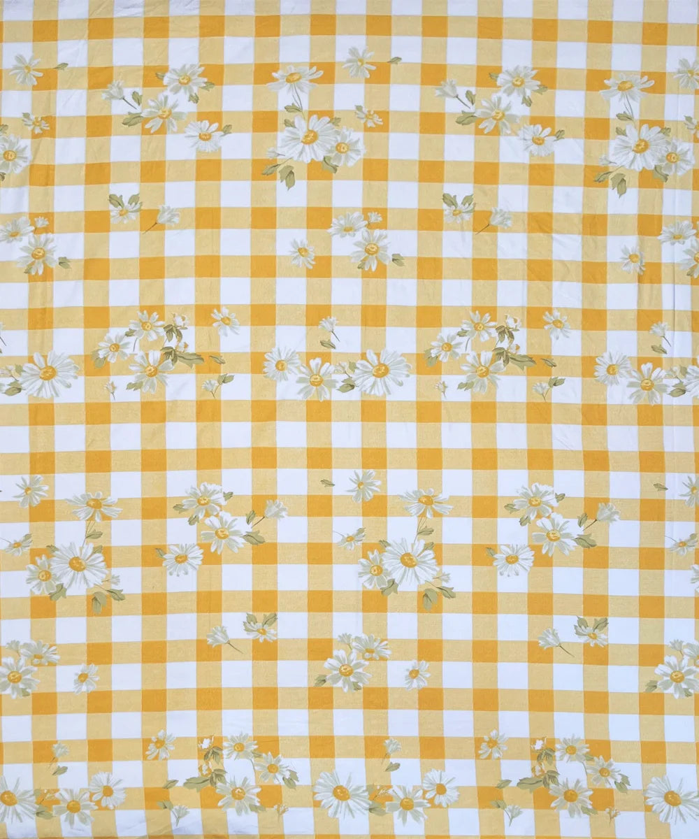 Sunshine DaisyBedsheet With Pillow Covers