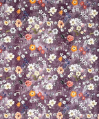 Lavender BloomFlat Bedsheet With Pillow Covers