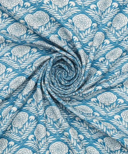 Royal Bloom StripeFlat Bedsheet With Pillow Covers