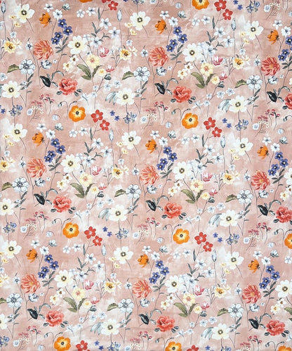 Misty Bloom Bedsheet With Pillow Covers