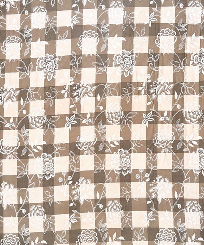 Bloom Check Bedsheet With Pillow Covers