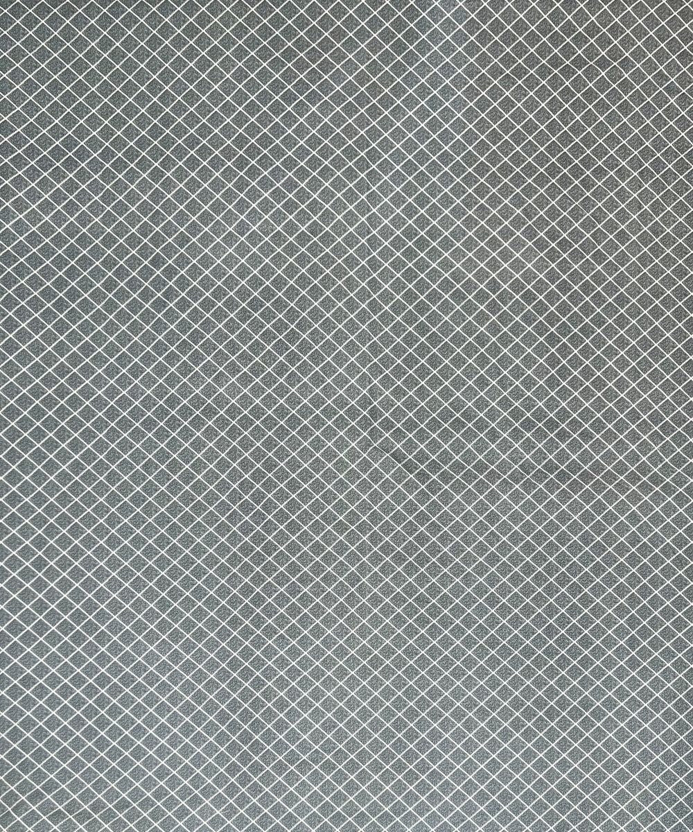 Mist Grey Trellis Bedsheet With Pillow Covers