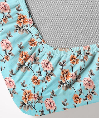 Morning Blossom Bedsheet With Pillow Covers