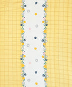 Flower in Sun Single Bedsheet With 1 Pillow Cover