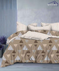Urban Zen Flat Bedsheet With Pillow Covers