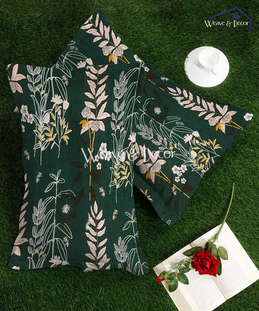 Emerald Forest Charm  Pillow Cover Set of 2