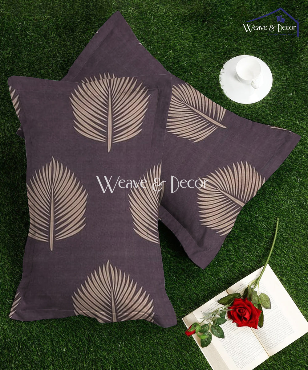 Twilight leaves Pillow Cover Set of 2