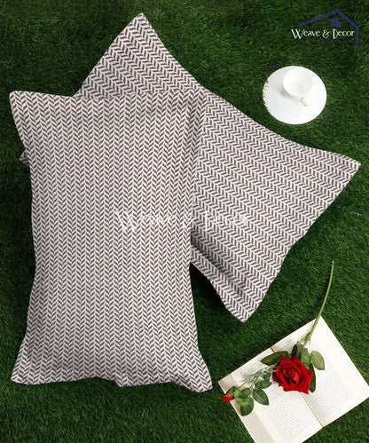 Subtle Chevron Pillow Cover Set of 2