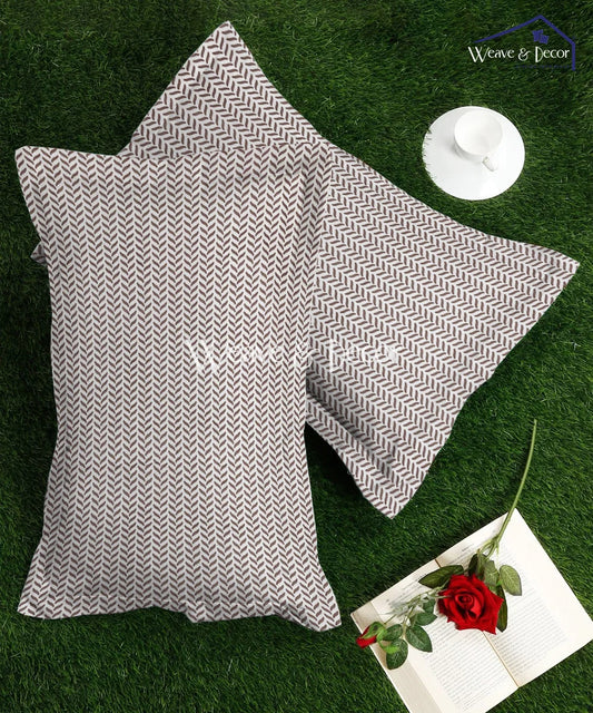 Subtle Chevron Pillow Cover Set of 2