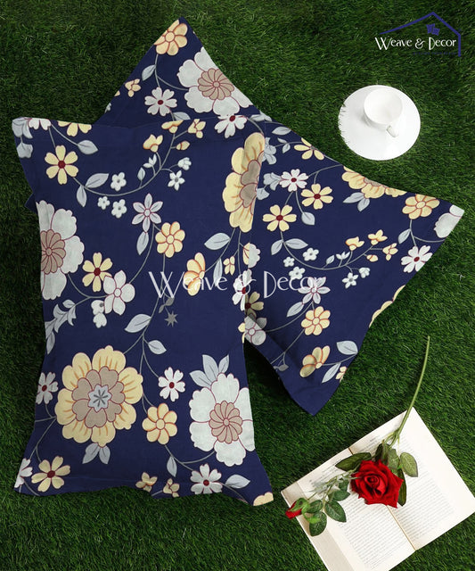 Flowers Flood Pillow Cover Set of 2