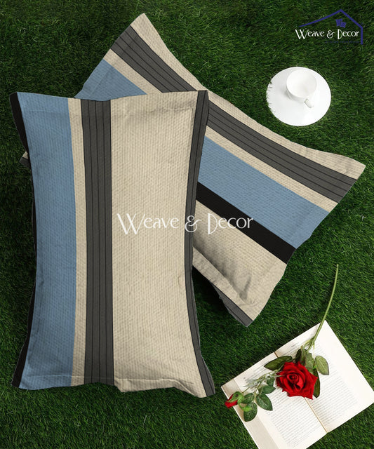 Nordic Block Pillow Cover Set of 2