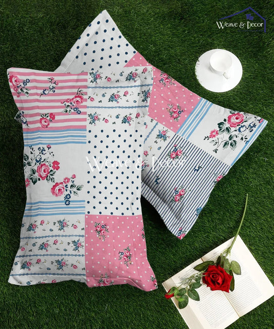 Blush Garden Pillow Cover Set of 2