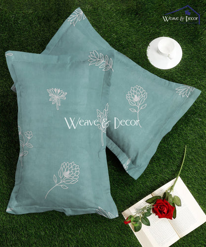 Ocean Blossom Pillow Cover Set of 2