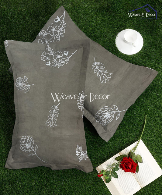 Mocha Meadow Pillow Cover Set of 2