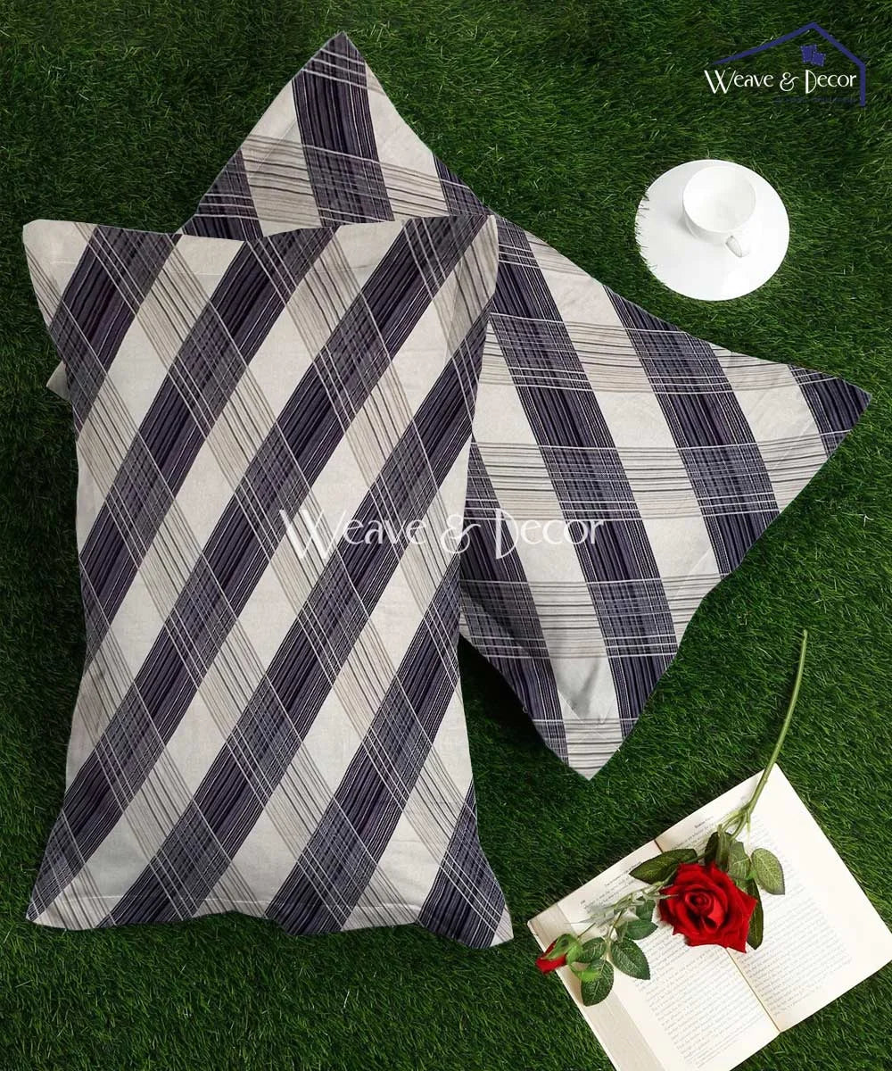 Classic Checkered  Pillow Cover Set of 2