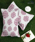 Soft Bloom Floral Pillow Cover Set of 2