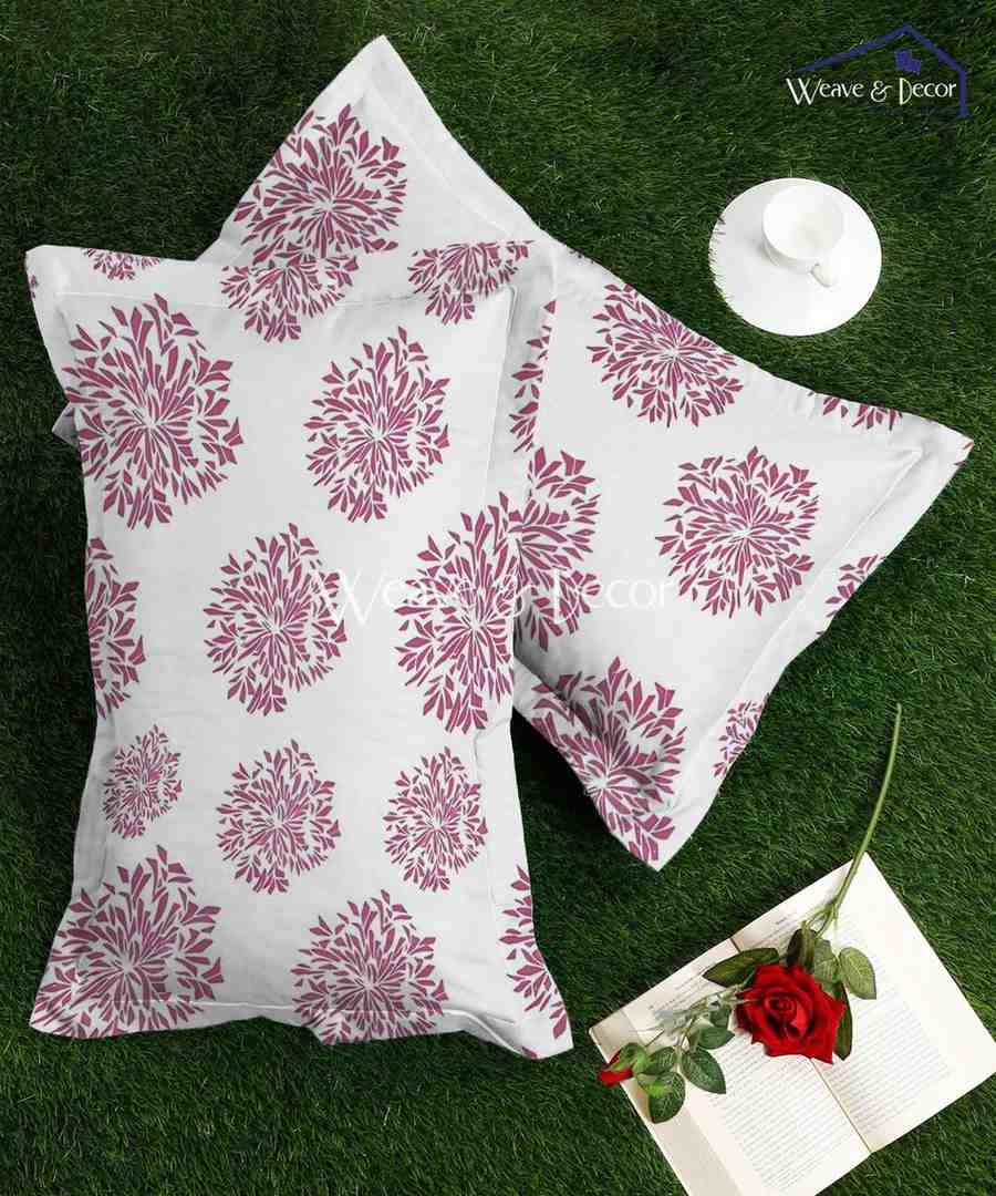 Soft Bloom Floral Pillow Cover Set of 2