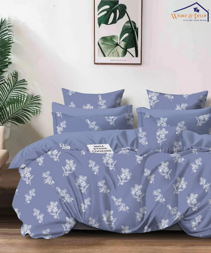 Wisteria-Veil single fitted bedsheets 