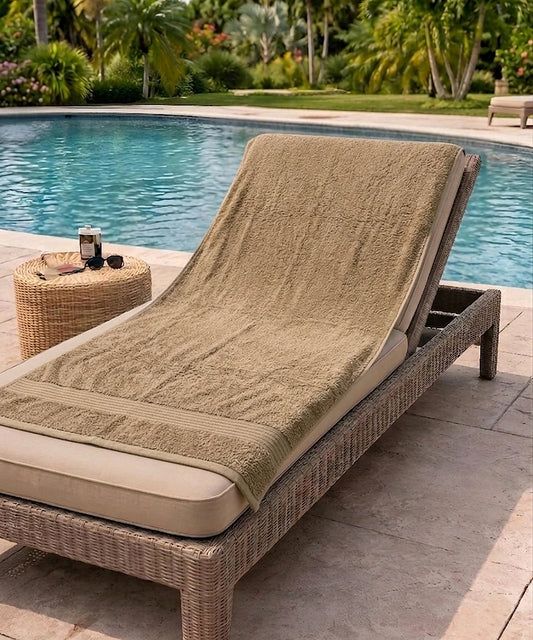 Weave & Decor Plush Pool Towel – Extra Absorbent, Soft & Long Lasting