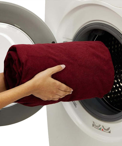 Maroon Solid Terry Mattress Protector