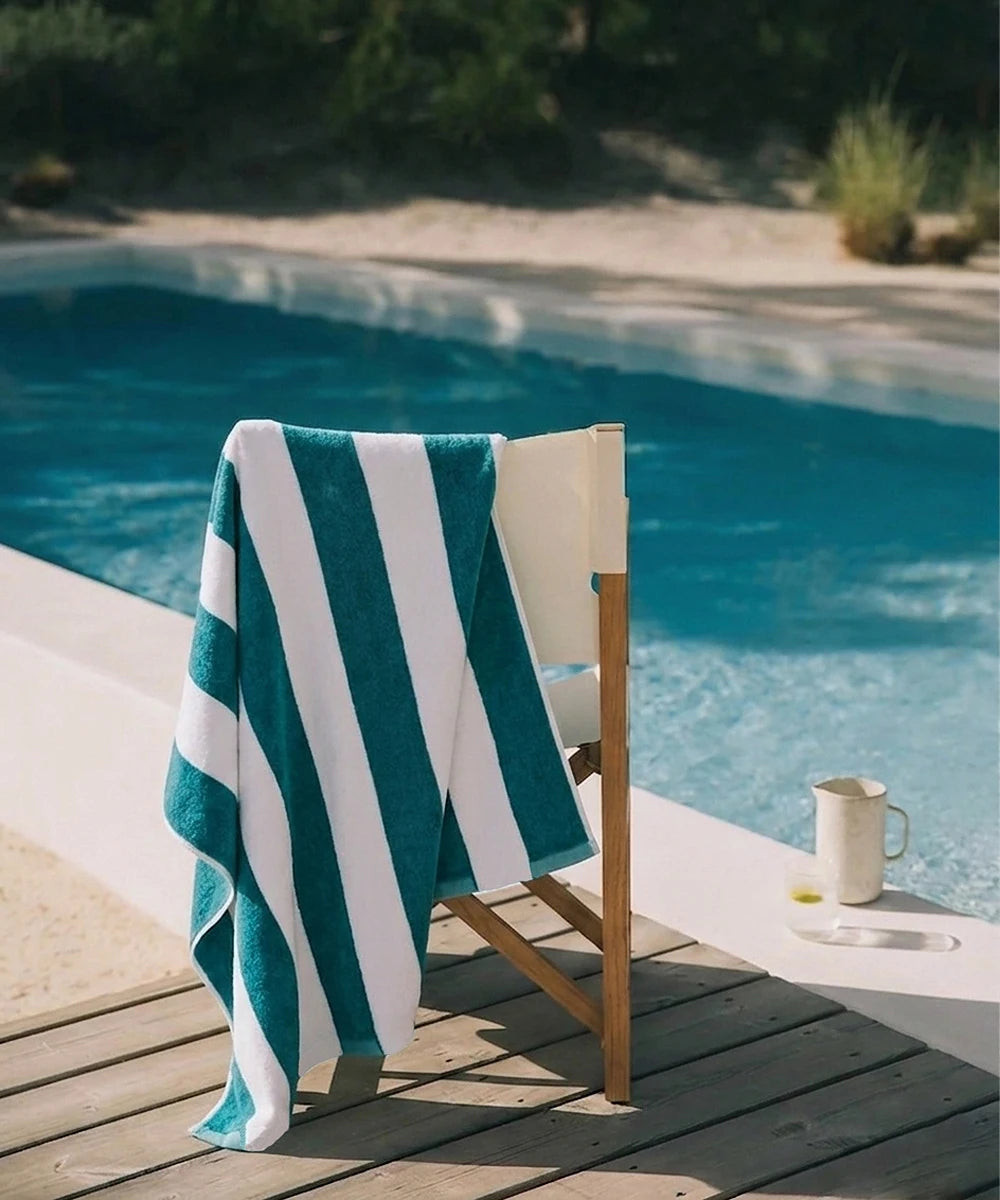 Weave & Decor Plush Pool Towel – Extra Absorbent, Soft & Long Lasting