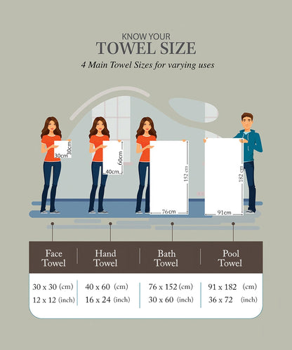 Weave & Decor Chocolate Pool Towel – Extra Absorbent, Soft & Long Lasting