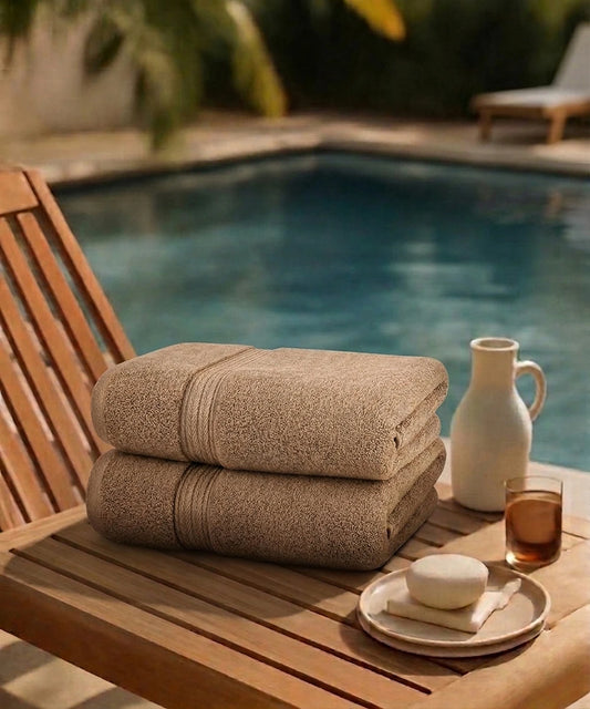 Weave & Decor Plush Pool Towel – Extra Absorbent, Soft & Long Lasting