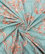 Victorian Essence King Size Bedsheet With 2 Pillow Cover