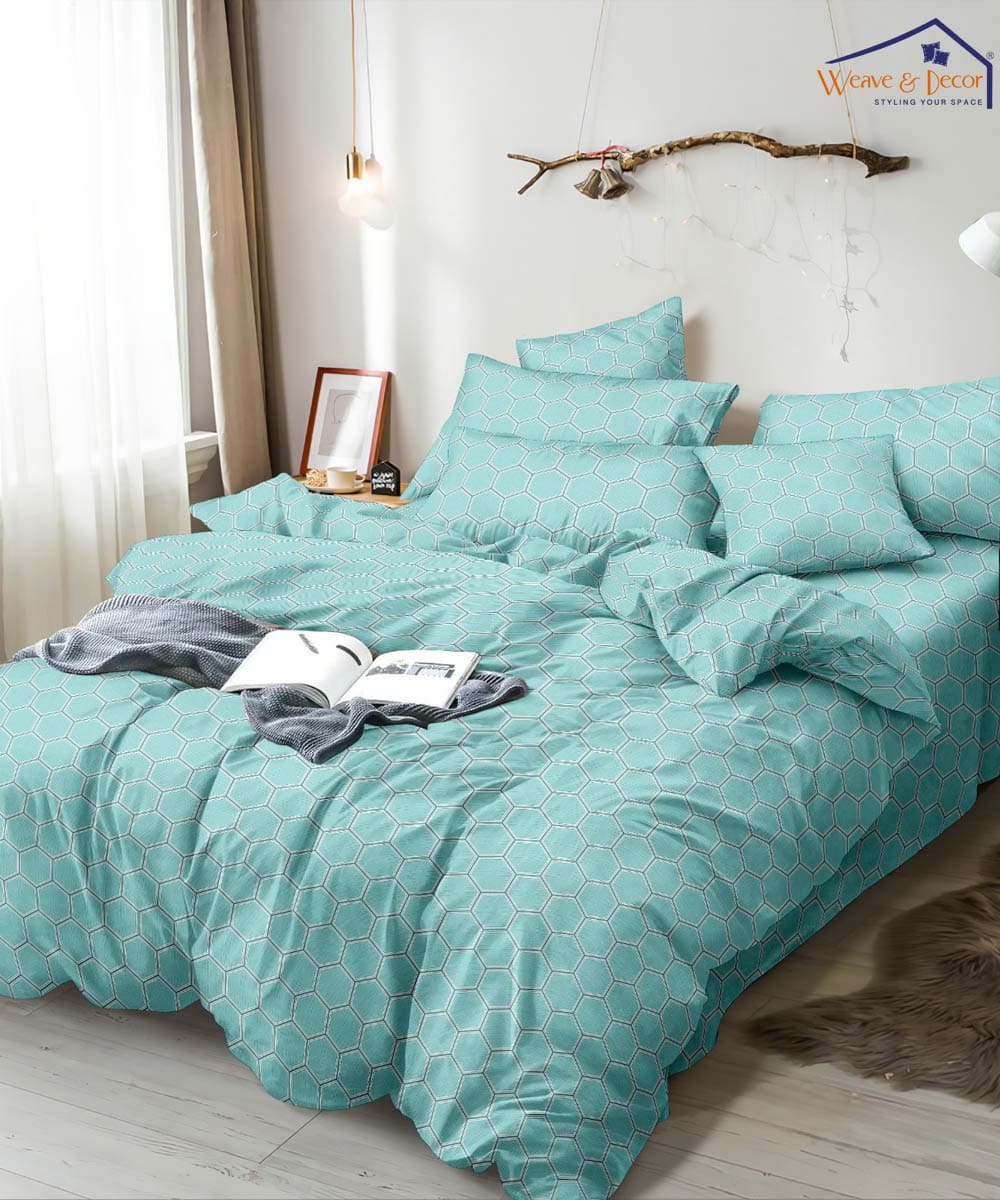 POLYCOTTON BEDSHEETS ,PILLOW COVER 