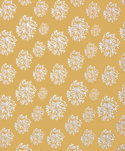 YELLOW FLORAL DOUBLE BEDSHEET 5
