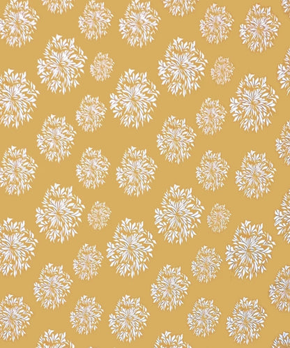 YELLOW FLORAL DOUBLE BEDSHEET 5
